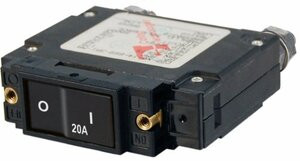 BLUE SEA SYSTEMS661-7543 CIRCUIT BRK C1 FLAT RCK 20A