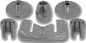 B & S ANODES377-BSMBRAV3PLUSKITZ ZINC KIT-BRAVO 3 2004 AND UP