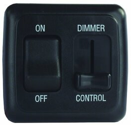 JR PRODUCTS342-12275 DIM/ONOFF RCKR SW ASS/W/BEZ BL
