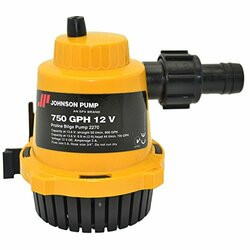 JOHNSON PUMP/MAYFAIR189-22702 750 GPH PROLINE BILGE PUMP