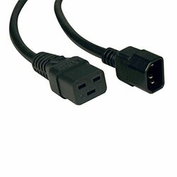 Tripp Lite P047010 Tripp Lite 10ft Heavy Duty Power Cord 14AWG 15A 100V - 250V C19 to C14 10ft.