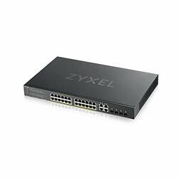 ZyXEL Communications Inc. GS192024HPV2 ZyXEL 24-port GbE Smart Managed PoE Switch  ** Call For Current Pricing **