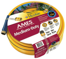 JACKSON PROFESSIONAL TOOLS 027-4008100A 5/8 X 50 YELLOW ALL WEATHER HOSE CRUSHPROOF CP