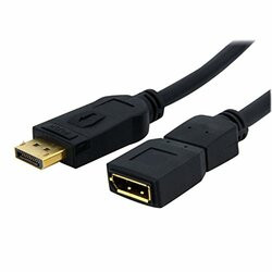 STARTECH.COM DPEXT6L 6FT DISPLAYPORT VIDEO EXTENSION CABLE