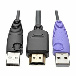 TRIPP LITE B055-001-UHD HDMI USB SERVER INTERFACE W/VIRTUAL MEDIA & CAC FOR B064 KVMS