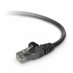 BELKIN COMPONENTS A3L980-20-BLK CABLE,CAT6,UTP,RJ45M/M,20 ,BLK,PATCH