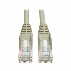 TRIPP LITE N001-010-GY 10FT CAT5E / CAT5 SNAGLESS MOLDED PATCH CABLE RJ45 M/M GRAY 10FT