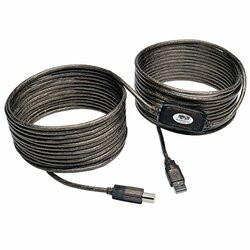 TRIPP LITE U042-036 USB 2.0 HI-SPEED A/B ACTIVE REPEATER CABLE (M/M) 36-FT.