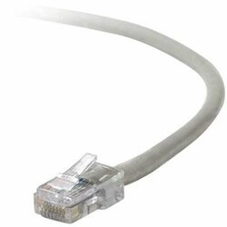 BELKIN COMPONENTS A3L791-20 20FT CAT5E PATCH CABLE, UTP, GRAY PVC JACKET, 24AWG, T568B, 50 MICRON, GOLD PLAT