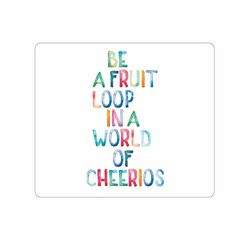 CENTON ELECTRONICS OP-MPV1WM-QTE-03 OTM QUOTES PRINTS WHITE MOUSE PAD, FRUIT
