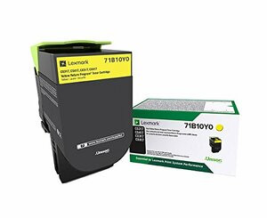 LEXMARK 71B10Y0 CS/X317/417/517 YELLOW RETURNPROGRAM TONER