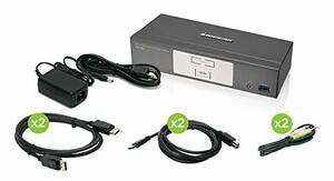 IOGEAR GCS1902 IOGEARS 2-PORT DISPLAYPORT KVMP SWITCH FEATURES THE MOST AFFORDABLE COMBINATION