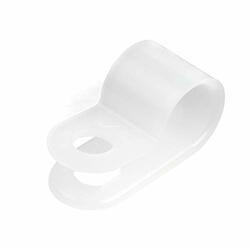 STARTECH.COM CBMSDCC3 100 R-TYPE SCREW MOUNT CABLE CLAMPS FOR 7.9MM/0.31IN BUNDLE DIAMETER - NYLON 66