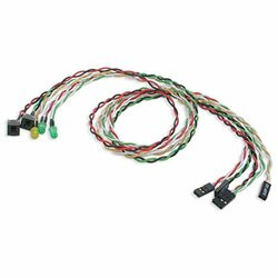 STARTECH.COM BEZELWRKIT POWER RESET LED WIRE KIT FOR ATX CASE
