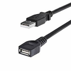 STARTECH.COM USBEXTAA6BK 6 FT BLACK USB EXTENSION CABLE A TO A