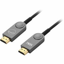 SIIG, INC. CB-H20P11-S1 PREMIUM QUALITY HDMI 2.0 ACTIVE FIBER OPTIC CABLE SUPPORTS HIGH RESOLUTION SIGNA