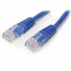 STARTECH.COM M45PATCH100B MAKE FAST ETHERNET NETWORK CONNECTIONS USING THIS HIGH QUALITY CAT5E CABLE, WITH