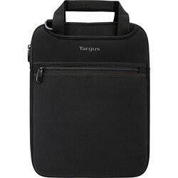 TARGUS TSS912 VERTICAL SLIPCASE WITH HIDEAWAY HANDLES FOR NOTEBOOK BLACK 12IN