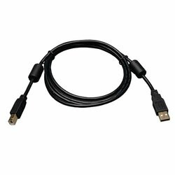 TRIPP LITE U023-006 USB 2.0 HI-SPEED A/B CABLE WITH FERRITE CHOKES (M/M) 6-FT.