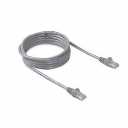 BELKIN COMPONENTS A3L791B25-S PATCH CABLE - RJ-45 - MALE - RJ-45 - MALE - 25 FEET - GRAY