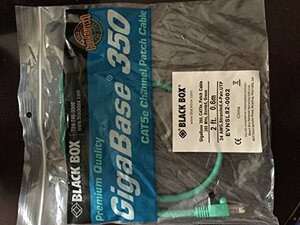 BLACK BOX EVNSL82-0002 GIGABASE 350 CAT5E PATCH CABLES WITH SNA