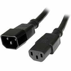 STARTECH.COM PXT1001410 EXTEND A HIGH-POWER POWER CORD CONNECTION BY UP TO 10FT - 10FT C14 TO C13 POWER