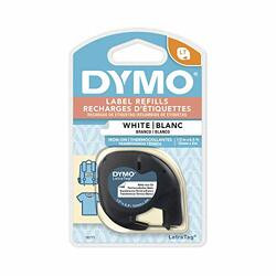 DYMO 18771 DY LT IRON 0.5INX6.5IN 12MMX2M BLK/WHT T