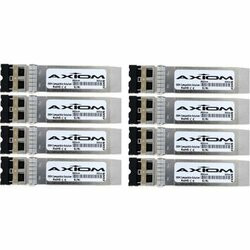 AXIOM 10G-SFPP-SR-8-AX AXIOM 10GBASE-SR SFP+ TRANSCEIVER (8-PACK) FOR BROCADE - 10G-SFPP-SR-8
