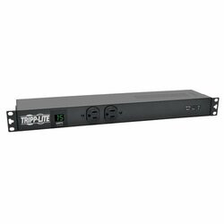 TRIPP LITE PDUMH15-ISO PDU METERED ISOBAR SURGE 120V 15A 5-15R 14 OUTLET 5-15P 1URM