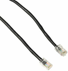 BELKIN COMPONENTS A3L781-25-BLK PATCH CABLE - RJ-45 (M) - RJ-45 (M) - 25 FT - ( CAT 5E ) - BLACK
