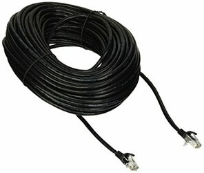 STARTECH.COM 45PATCH100BK MAKE FAST ETHERNET NETWORK CONNECTIONS USING THIS HIGH QUALITY CAT5E CABLE, WITH