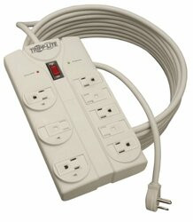 TRIPP LITE TLP825 SURGE PROTECTOR POWER STRIP 120V 5-15R 8 OUTLET 25FEET  CORD 1440 JOULE
