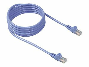 BELKIN COMPONENTS A3L791-30-BLU-S 30FT CAT5E SNAGLESS PATCH CABLE, UTP, BLUE PVC JACKET, 24AWG, T568B, 50 MICRON,
