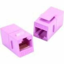 UNIRISE USA, LLC C6-CPLR-PUR CAT6 RJ45 KEYSTONE IN-LINE COUPLER, PUR