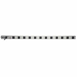 TRIPP LITE SS361220 12-OUTLET (10-15A & 2-20A) POWER STRIP WITH SURGE PROTECTION, 15-FT. CORD, 1650