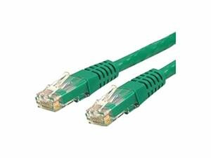 STARTECH.COM C6PATCH35GN 35FT GREEN CAT6 ETHERNET CABLE DELIVERS MULTI GIGABIT 1/2.5/5GBPS & 10GBPS UP TO