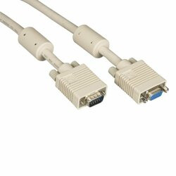 BLACK BOX EVNPS06-0100-MF VGA VIDEO CABLE WITH FERRITE CORE, MALE/