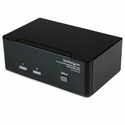 STARTECH.COM SV231DD2DUA SHARE A KEYBOARD, MOUSE AND DUAL DVI DISPLAYS/MONITORS BETWEEN 2 MULTIMEDIA COMP