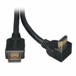TRIPP LITE P568-006-RA 6FT HIGH SPEED HDMI CABLE DIGITAL VIDEO WITH AUDIO RIGHT ANGLE CONNECTOR 4K X 2K