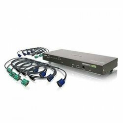 IOGEAR GCS1808KITU 8-PORT COMBO VGA KVMP SWITCH