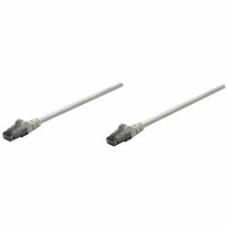 INTELLINET 336758 25 FT GREY CAT6 SNAGLESS PATCH CABLE