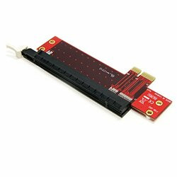 STARTECH.COM PEX1TO162 PCI EXPRESS X1 TO X16 LOW PROFILE SLOT EXTENSION ADAPTER
