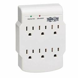 TRIPP LITE SK6-0/SPIKEBLOK 6-OUTLET LOW-PROFILE SURGE PROTECTOR, DIRECT PLUG-IN, 540 JOULES, DIAGNOSTIC LED