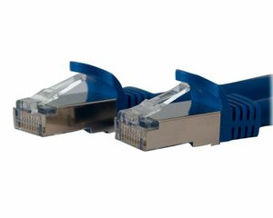 STARTECH.COM C6ASPAT3BL CAT6A ETHERNET CABLE DELIVERS 10 GIGABIT CONNECTION FREE OF NOISE   EMI/RFI INTE