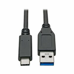 TRIPP LITE U428-C03-G2 USB C TO USB-A CABLE 3.1 10GBPS USB-IF CERT USB TYPE C M/M 3FT