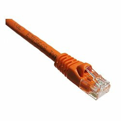 AXIOM C6AMB-O15-AX AXIOM 15FT CAT6A 650MHZ PATCH CABLE MOLDED BOOT (ORANGE)