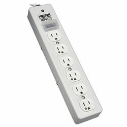 TRIPP LITE SPS-615-HG SURGE PROTECTOR POWER STRIP MEDICAL HOSPITAL METAL 6 OUTLET 15FEET  CORD