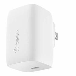 BELKIN COMPONENTS WCH001DQWH USBC GAN WALL CHGR 30W