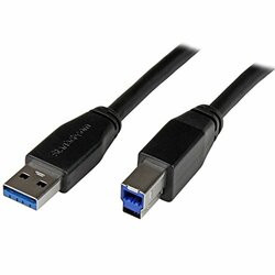 STARTECH.COM USB3SAB5M CONNECT USB 3.0 DEVICES UP TO 5M AWAY, WITH NO SIGNAL LOSS - USB 3.0 A TO B CABL