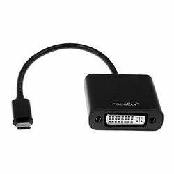 ROCSTOR Y10C135-B1 USB-C TO DVI-D ADAPTER -  USB TYPE-C TO